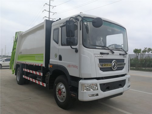 東風多利卡D910方壓縮式垃圾車