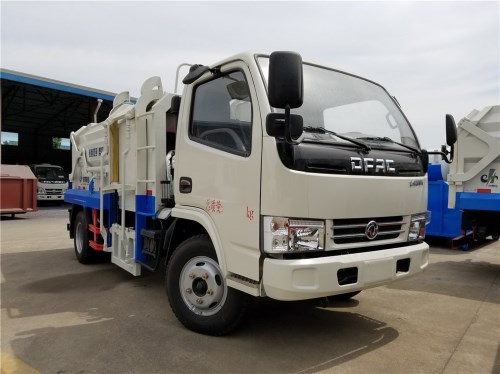 東風多利卡5方側裝壓縮式垃圾車