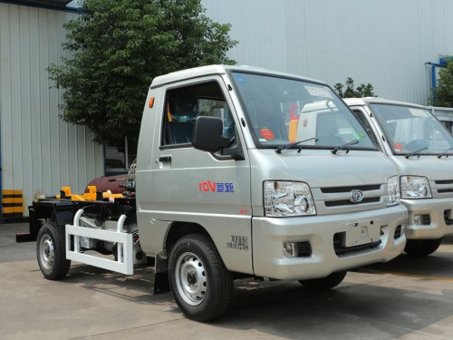 2方車廂可卸式垃圾車福田馭菱勾臂車