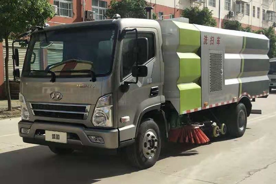 現代5噸洗掃車